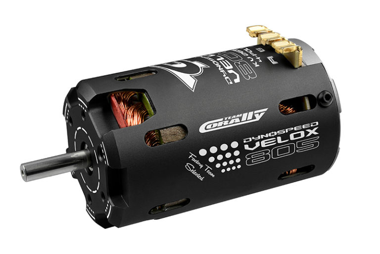 Moteurs brushless Corally "VELOX 805" 1/8 4poles sensored 1950 Modelpro RC modélisme voiture