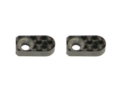 SUPPORT AMORTISSEUR ANTIROULIS -7MM EN CARBONE