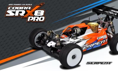 SERPENT BUGGY COBRA SRX8 PRO NITRO 1/8
