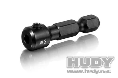 Adaptateur 3mm pour visseuse embout HUDY