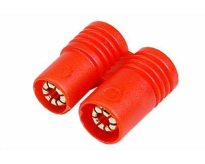 Connecteur or 6mm male avec protection(2)